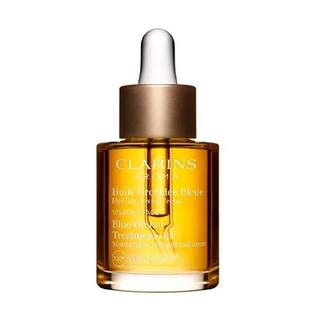 Clarins Aceite de orquídeas azules.